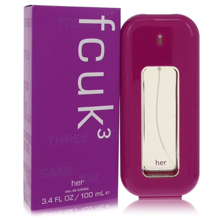 Perfume Feminino Fcuk 3 French Connection 100 ML Eau De Toilette