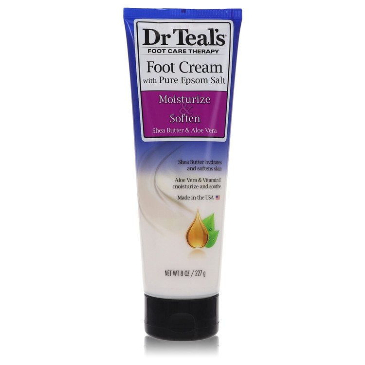 Perfume Feminino Dr Teal'S 240 ML Pure Epsom Salt Foot Creme With Shea Butter Aloe Vera & Vitamin