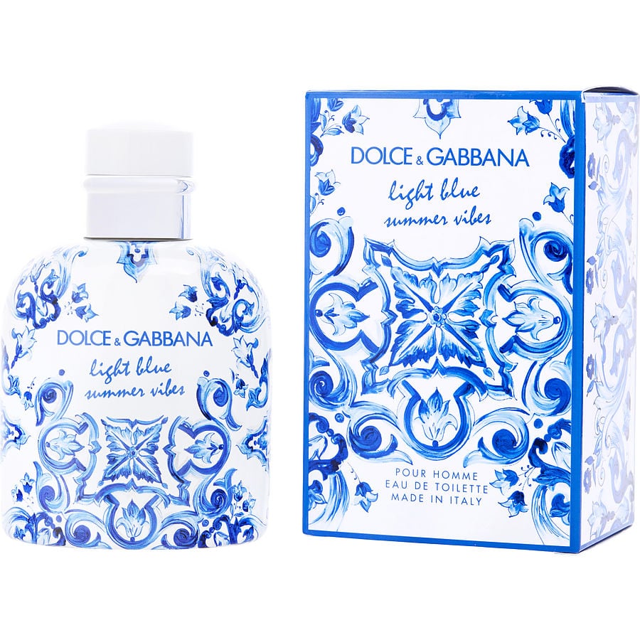 Perfume Masculino Dolce & Gabbana D G Light Blue Summer Vibes Edt Spray 125 Ml