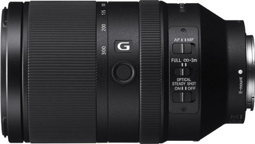 Sony - Lente telefoto FE 70-300mm f/4.5-5.6 G OSS para câmeras Alpha E-mount - Preto-SEL70300G