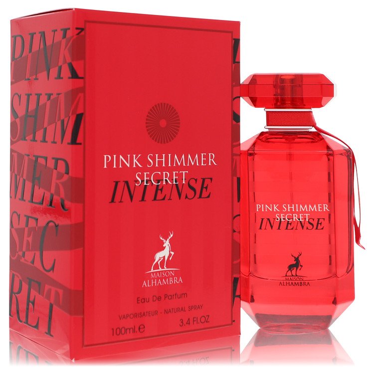 Perfume Feminino Maison Alhambra Pink Shimmer Secret Intense EDP 100 Ml