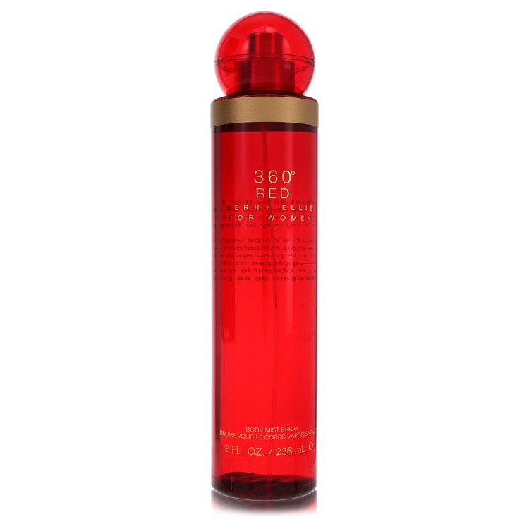 Perfume Feminino 360 Red Creme Perry Ellis 236 ML Para Uso Corporal