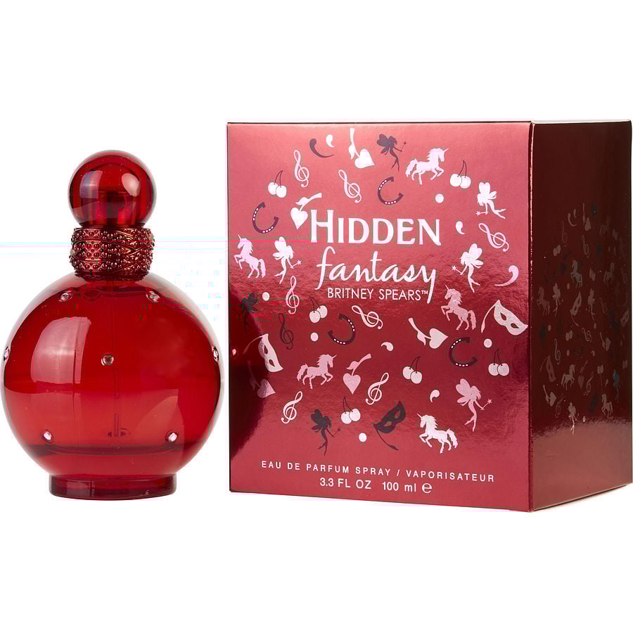 Perfume Feminino Hidden Fantasy Britney Spears Britney Spears Eau De Parfum Spray 100 Ml
