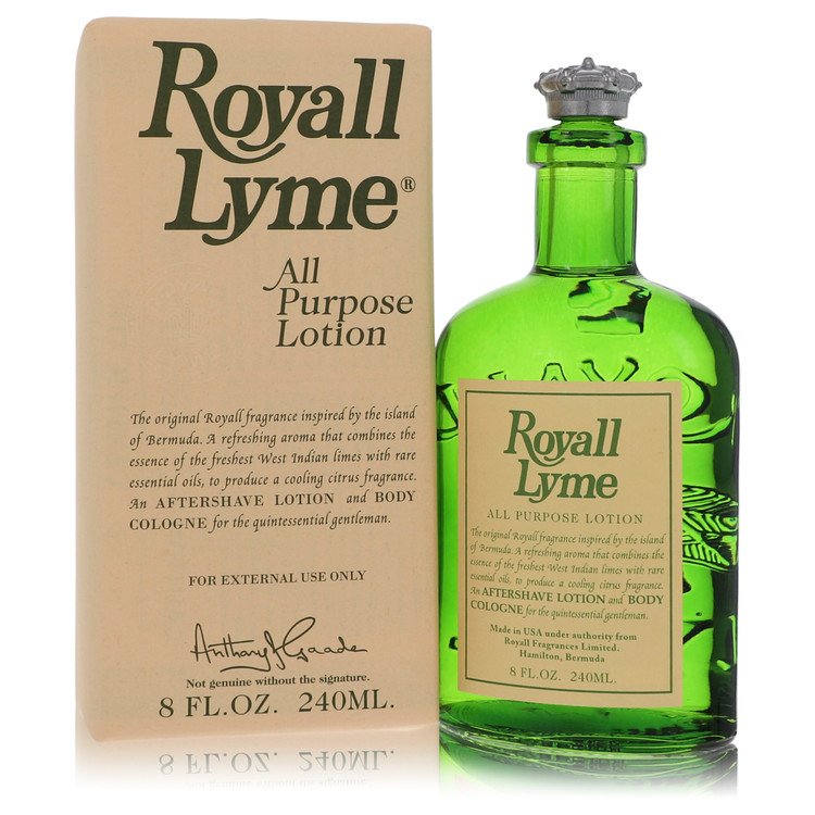 Perfume/Col. Masc. Lyme Royall Fragrances 240 ML Loção Para Todo Uso / Cologne