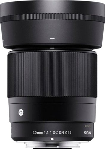 Sigma - Lente Contemporânea 30mm 1.4 DC DN para câmeras mirrorles selecionadas com montagem Micro Four Thirds - Preto-302963