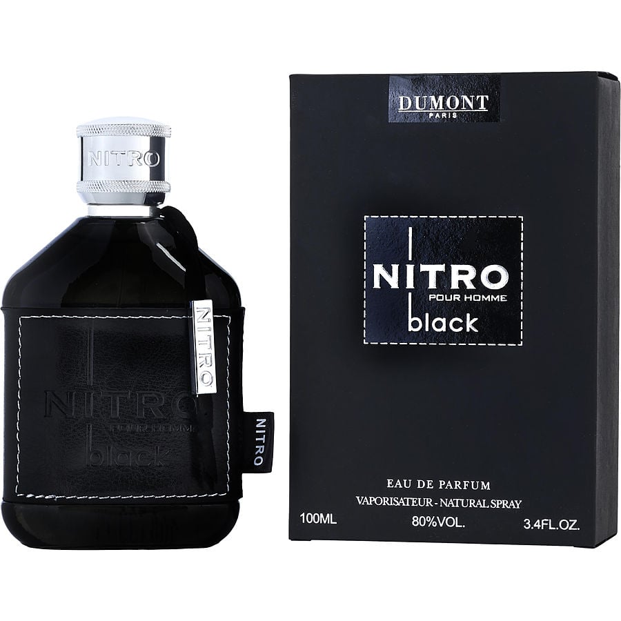 Perfume Masculino Dumont Paris Nitro Black Pour Homme Eau De Parfum Spray 100 Ml