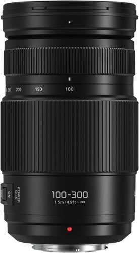 Panasonic - Lumix G VARIO 100-300mm f/4.0-5.6 POWER O.I.S.Lente zoom telefoto - H-FSA100300-H-FSA100300