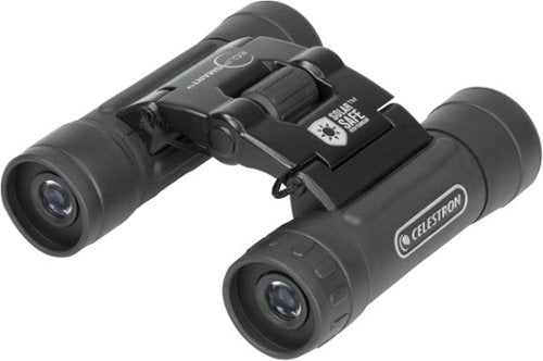 Celestron - Binóculos solares de telhado EclipSmart 10x25 - Preto-71237