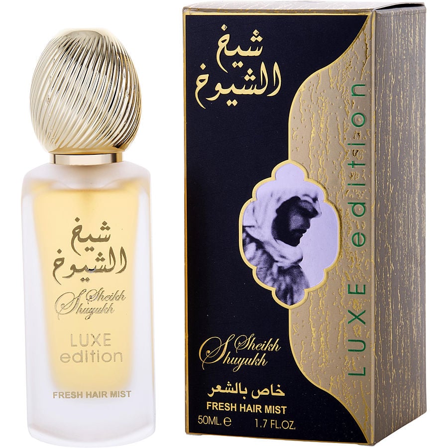 Água De Cheiro Unisex Lattafa Sheik Al Shuyukh Para O Cabelo 50 Ml (Edição Luxo)