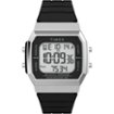 Timex - Relógio unissex Activity Tracker 40 mm - Pulseira vermelha com mostrador digital e caixa em tom prateado - Vermelho-TW5M607009J