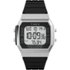 Timex - Relógio unissex Activity Tracker 40 mm - Pulseira vermelha com mostrador digital e caixa em tom prateado - Vermelho-TW5M607009J