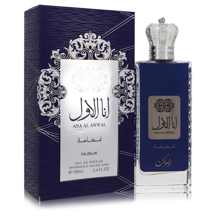 Perfume Masculino Ana Al Awwal Blue Nusuk Eau De Parfum 100 Ml