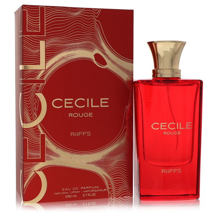 Perfume Feminino Riiffs Cecile Rouge Eau De Parfum 80 Ml