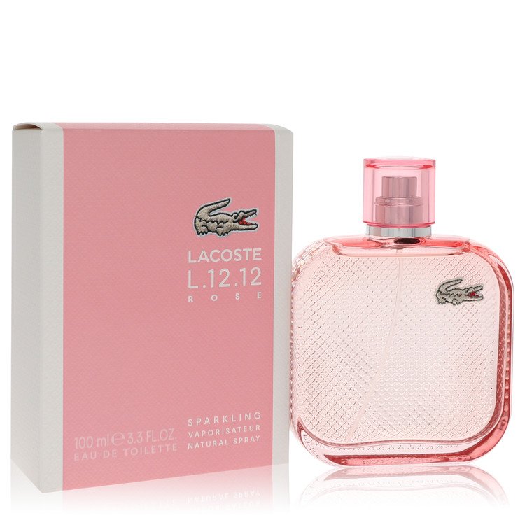 Perfume Feminino Lacoste Eau De L.12.12 Rose Sparkling Toilette 100 Ml