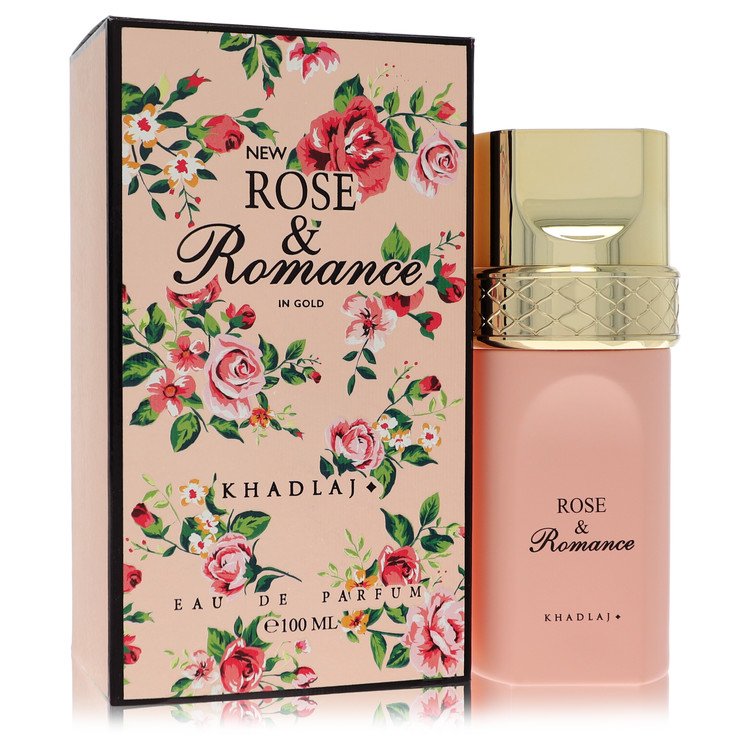 Perfume Feminino Khadlaj Rose & Romance In Gold Eau De Parfum 100 Ml