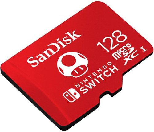SanDisk - Cartão de memória microSDXC UHS-I de 128 GB para Nintendo Switch-SDSQXBO-128G-ANCZA