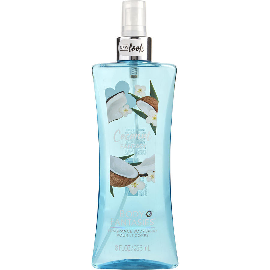 Body Spray 236 Ml Body Fantasies Coconut Body Fantasies Feminino