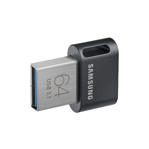 Pen Drive Samsung - Unidade Flash USB 3.1 FIT Plus 64GB - Preto-MUF-64AB/AM