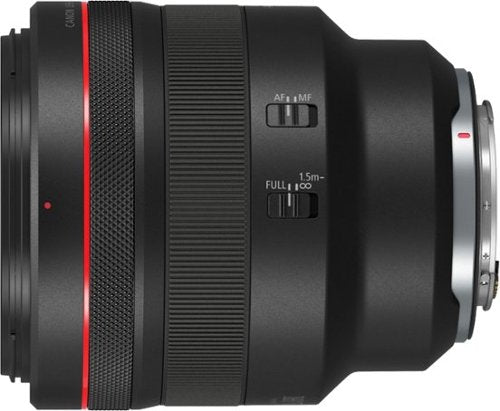 Canon - Lente principal telefoto média RF85mm F1.2 L USM para câmeras EOS série R - Preto-3447C002