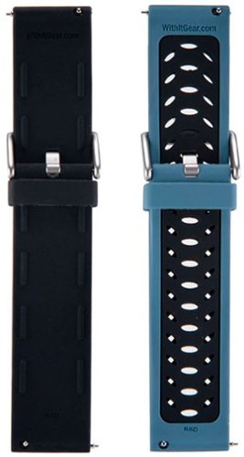 COMit - Kit de banda para Samsung Galaxy Watch 46mm, Gear S3, Gear S3 Frontier e Fossil Sport - Tecido Preto/Bluestone/Preto-52374BBR