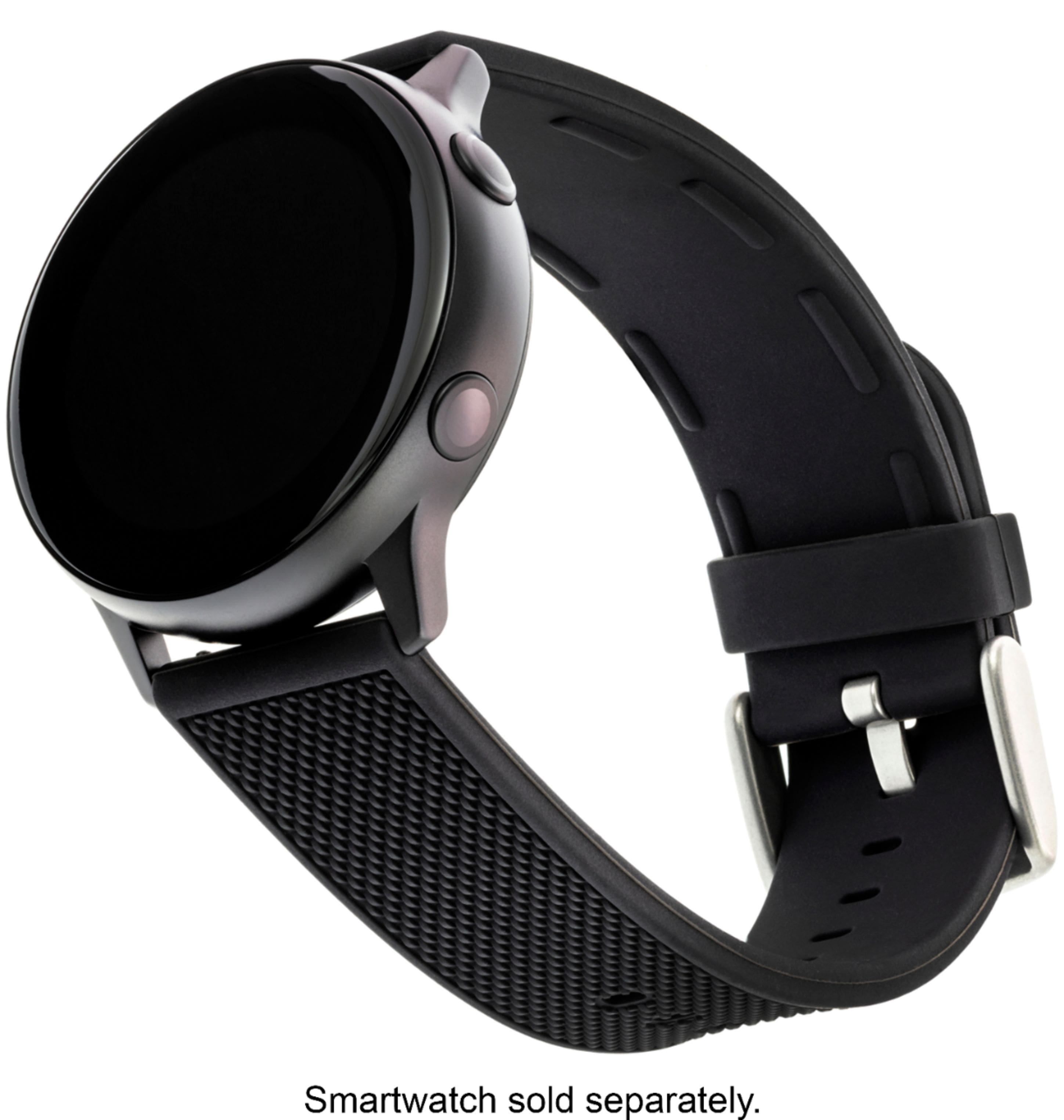 COMit - Kit de banda para Samsung Galaxy Watch 46mm, Gear S3, Gear S3 Frontier e Fossil Sport - Tecido Preto/Bluestone/Preto-52374BBR