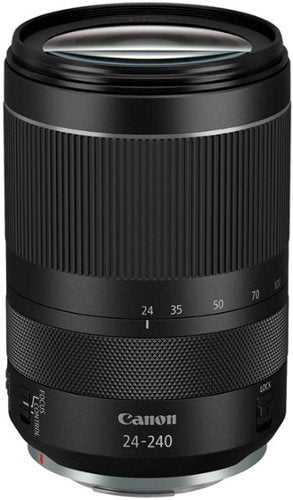 Canon - Lente zoom padrão RF24-240mm F4-6.3 IS USM para câmeras EOS série R - Preto-3684C002