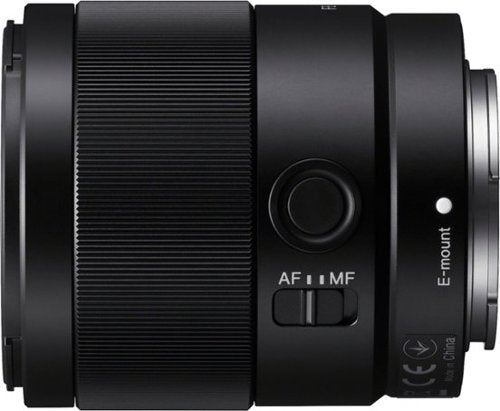 Sony - Lente grande angular 35mm f/1.8 FE para câmeras selecionadas de montagem E - Preto-SEL35F18F