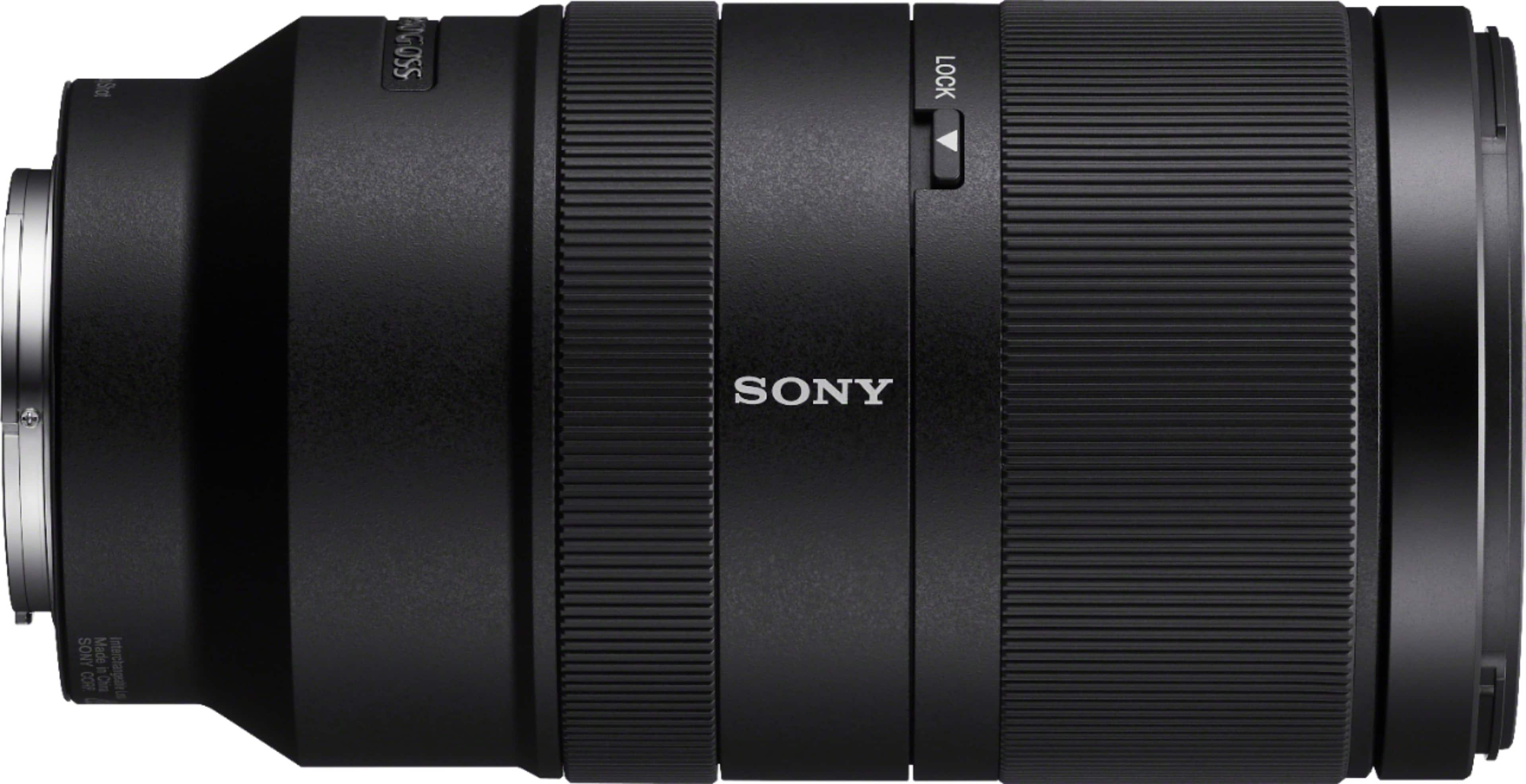 Sony - Lente zoom telefoto E 70-350mm F4.5-6.3 G OSS para câmeras de montagem E - Preto-SEL70350G