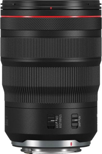 Canon - Lente zoom padrão RF24-70mm F2.8L IS USM para câmeras EOS série R - Preto-3680C002
