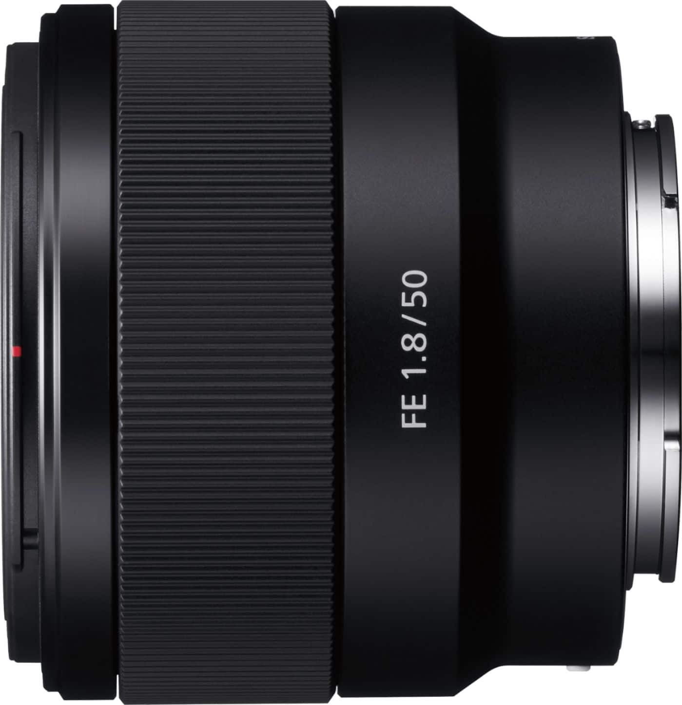 Sony - Lente principal padrão FE 50mm f/1.8 para câmeras de montagem E - Preto-SEL50F18F/2