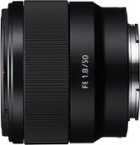 Sony - Lente principal padrão FE 50mm f/1.8 para câmeras de montagem E - Preto-SEL50F18F/2