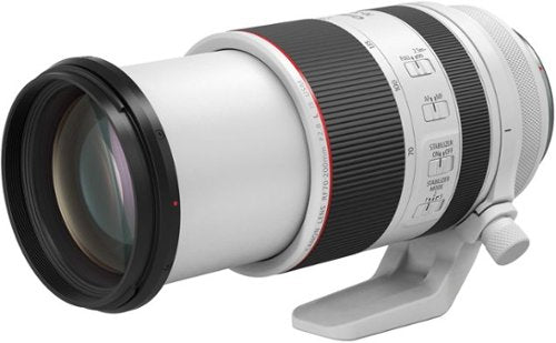 Canon - Lente zoom telefoto RF70-200mm F2.8L IS USM para câmeras EOS série R - Branco-3792C002