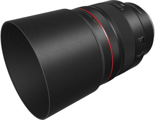 Canon - Lente principal telefoto média RF85mm F1.2 L USM DS para câmeras EOS série R - Preto-3450C002