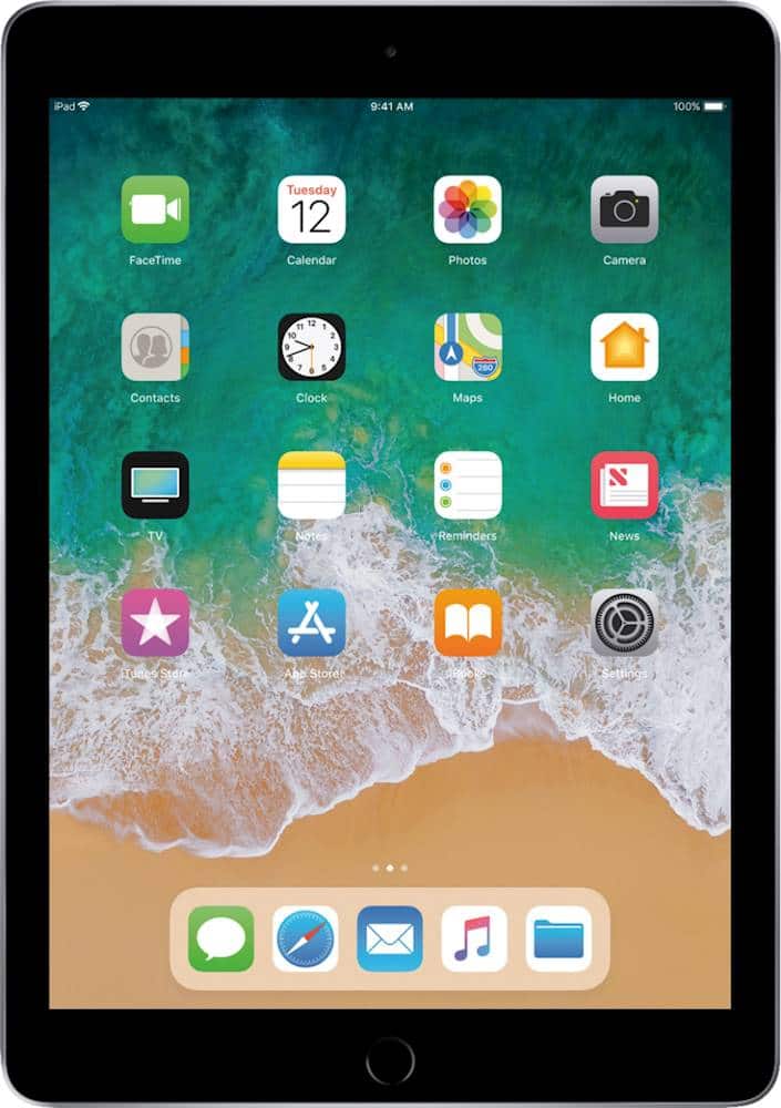 Certificado recondicionado - Apple iPad (5ª geração) (2017) Wi-Fi - 128 GB - Cinza-MP2H2CL/AR