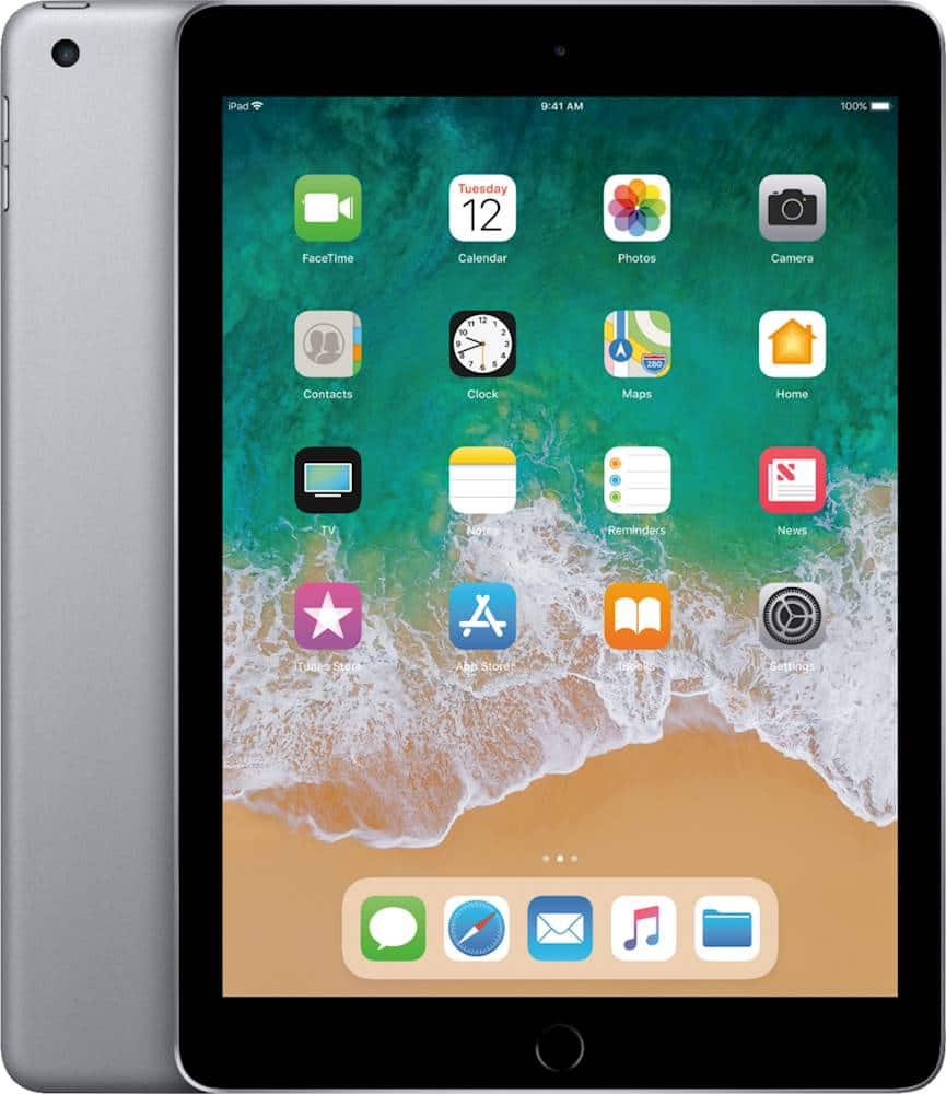 Certificado recondicionado - Apple iPad (5ª geração) (2017) Wi-Fi - 128 GB - Cinza-MP2H2CL/AR