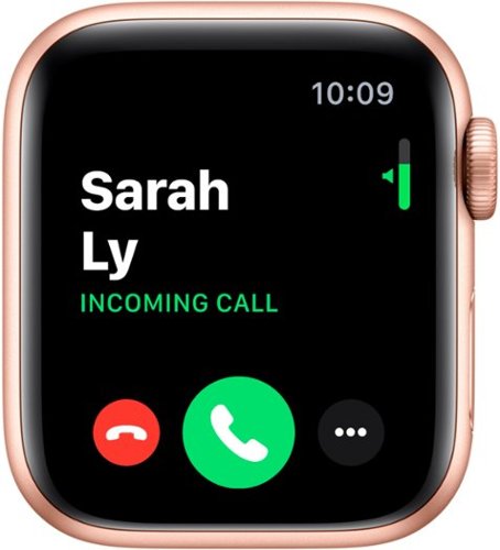 Apple Watch Series 5 (GPS) recondicionado , caixa de alumínio dourado de 40 mm com pulseira esportiva de areia rosa-GSRF MWV72LL/A