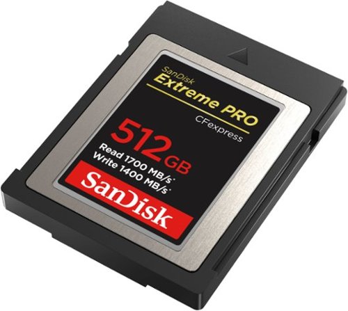 SanDisk - Cartão de memória Extreme PRO CFexpress de 512 GB-SDCFE-512G-ANCNN