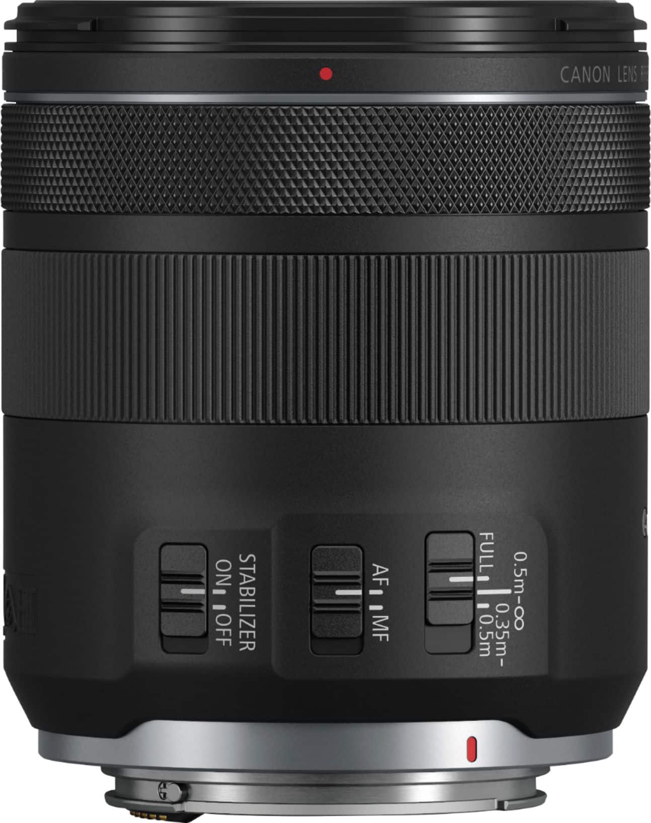 Canon - Lente telefoto média RF85mm F2 Macro IS STM para câmeras EOS série R - Preto-4234C002
