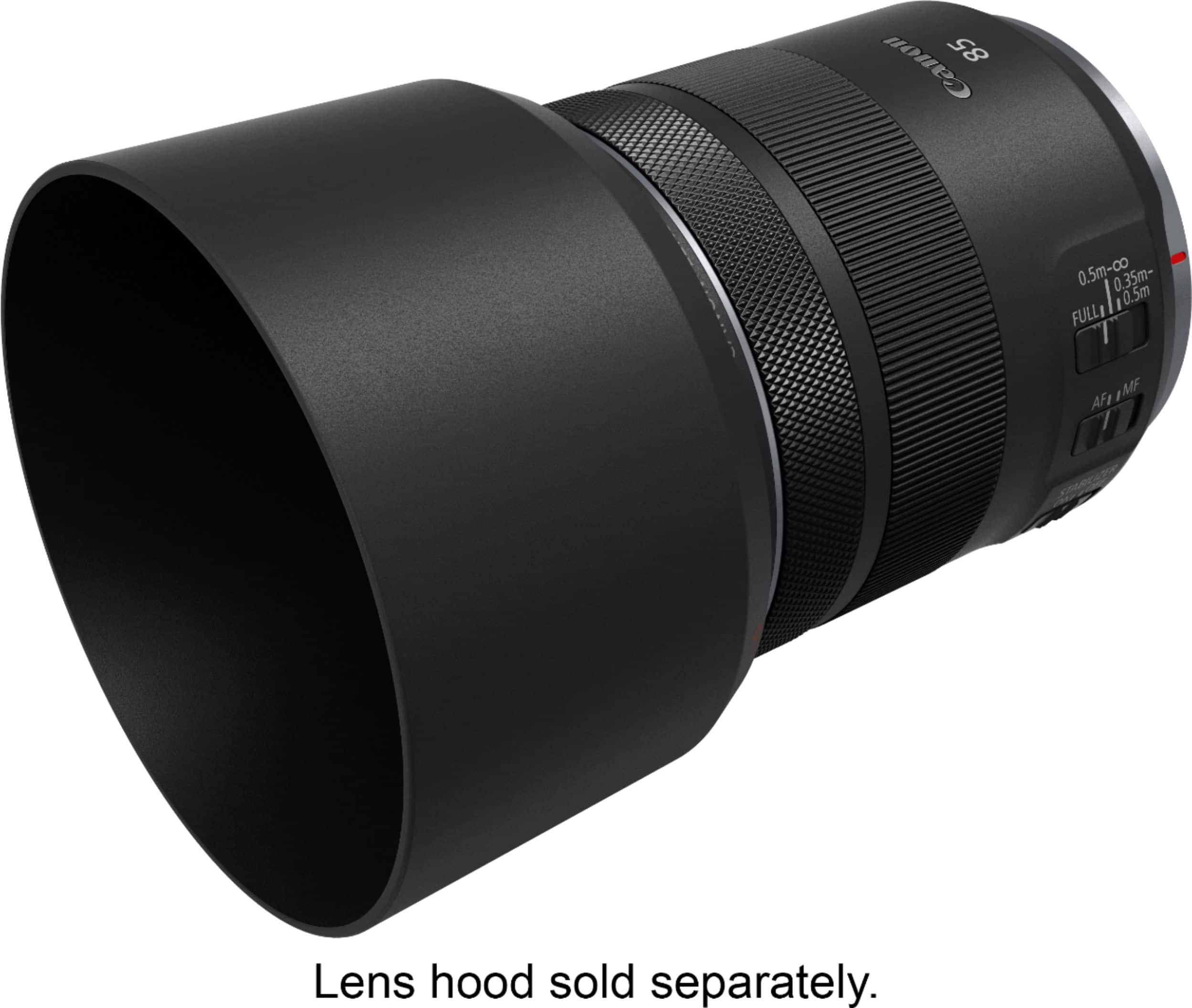 Canon - Lente telefoto média RF85mm F2 Macro IS STM para câmeras EOS série R - Preto-4234C002