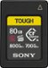 Sony - CEAG80T 80GB CFexpress Tipo A Cartão de Memória-CEAG80T