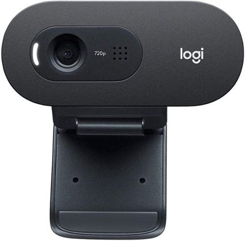 Logitech - C505e HD 720p Business Webcam - Black