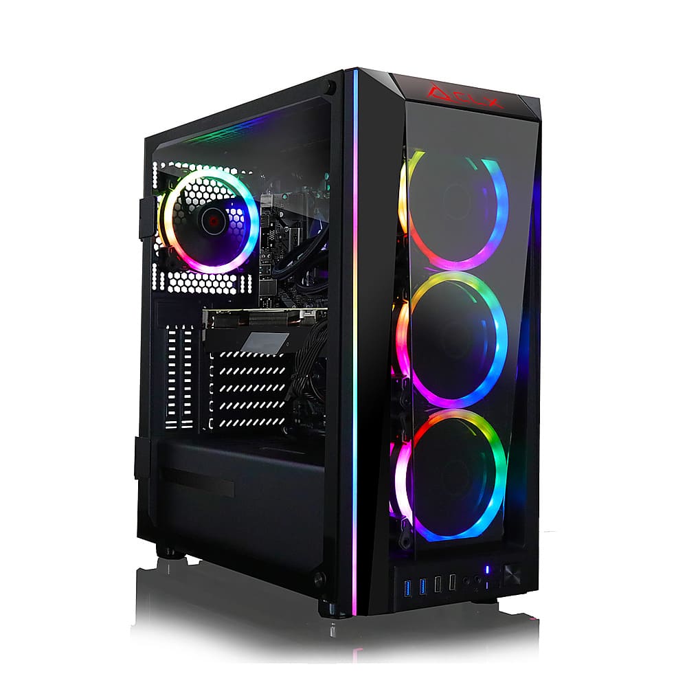 CLX - SET Gaming Desktop - Intel Core i9 10900KF - 16GB de memória - NVIDIA GeForce RTX 3080 - SSD de 480GB + HDD de 2TB - Preto-TGMSETRTH0A26BM