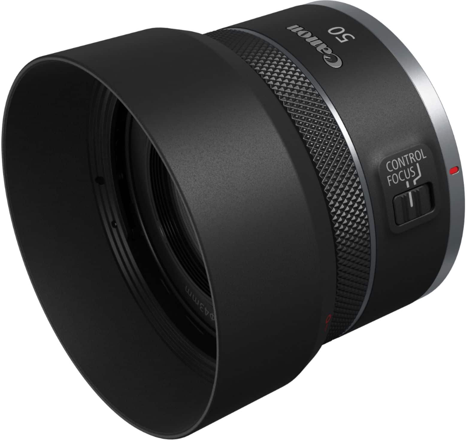 Canon - Lente principal padrão RF50mm F1.8 STM para câmeras EOS série R - Preto-4515C002