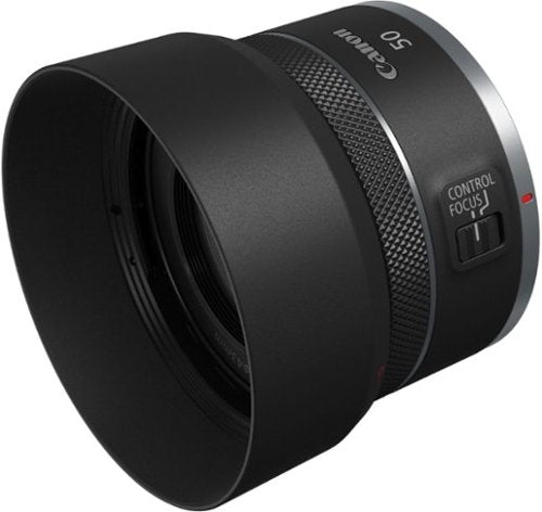 Canon - Lente principal padrão RF50mm F1.8 STM para câmeras EOS série R - Preto-4515C002