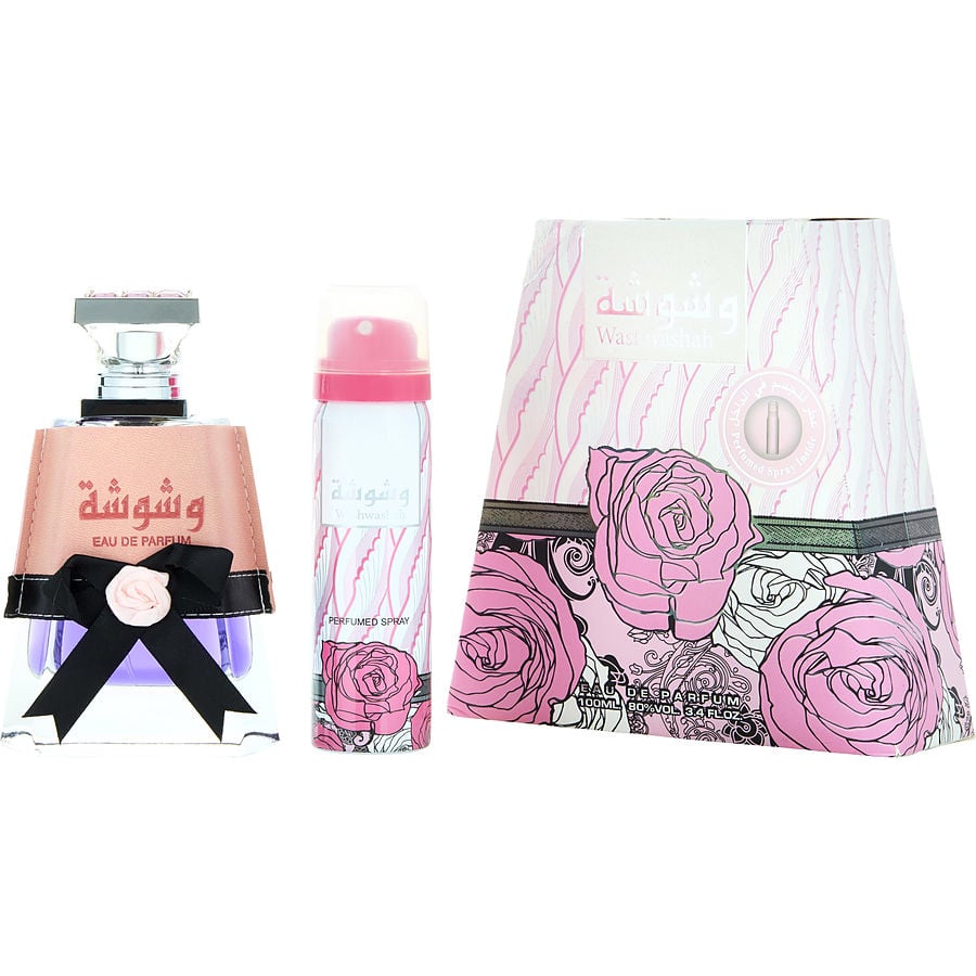 Perfume Unisex Lattafa Washwashah Eau De Parfum Spray 100 Ml & Deodorante 50