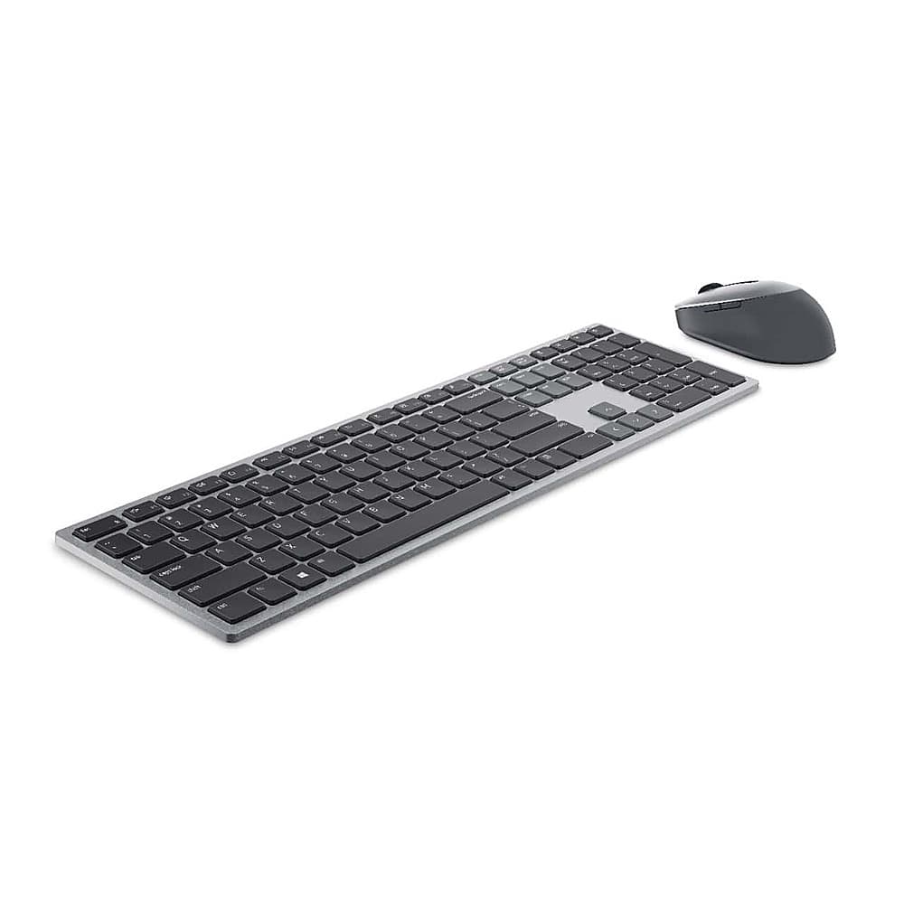 Dell - KM7321W Teclado e mouse sem fio Premier ergonômico - Titan Gray-BBY-KM7321E