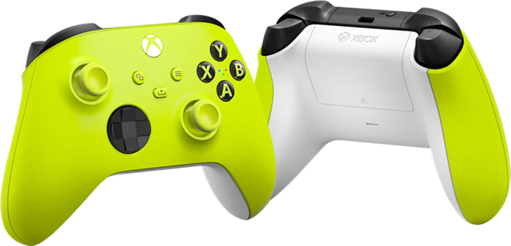 Microsoft - Controle sem fio para para vídeo gameXbox para Xbox Series X, Xbox Series S, Xbox One, dispositivos Windows - Electric Volt-QAU-00021
