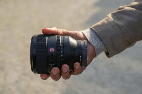 Lente GM Full-frame FE 50mm F1.2 para câmeras Sony Alpha E-mount - Preto-SEL50F12GM