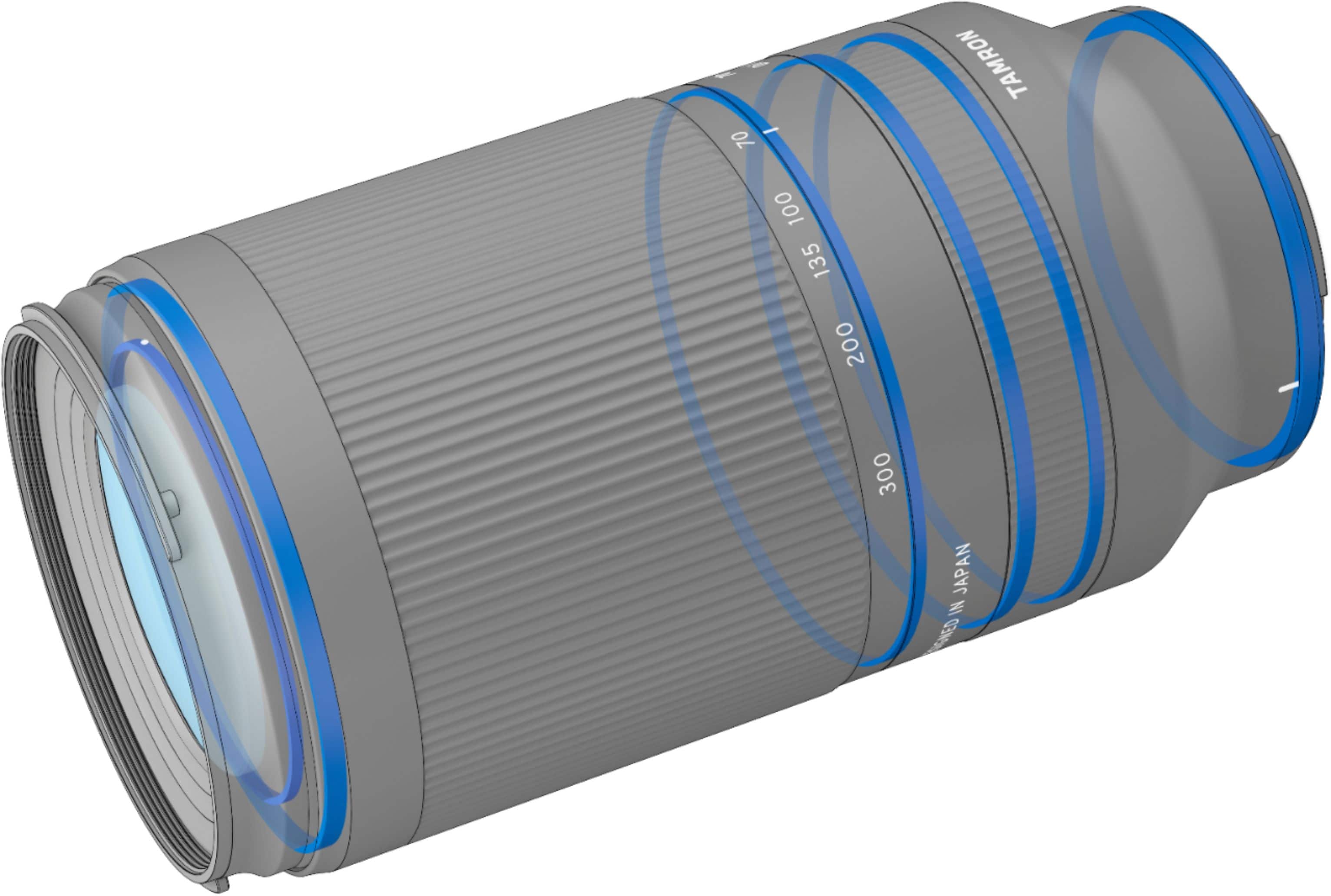 Tamron - Lente zoom telefoto 70-300mm F/4.5-6.3 Di III RXD para Sony E-Mount-AFA047S700