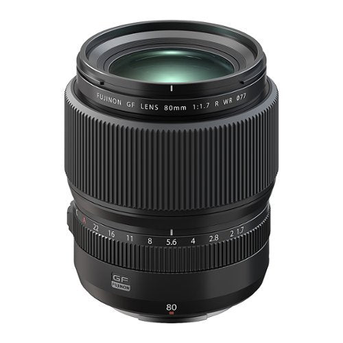 Fujifilm - Lente GF80mmF1.7 R WR - Preta-600022103